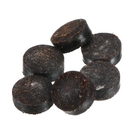 PATIKIL 13mm Pool Cue Tips, 12 Pack Pool Billiard Cue Tips Pool Stick Replacement Tip Snooker Cue Tips for Pool Cue, Brown