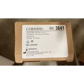 Corning 3641 Assay Plate 96 Well Flat Bottom 25/Pk