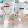 3 Bolsas De Nailon Reutilizables Filtrar Leche Vegetal