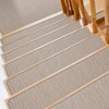 14 Pack Non-Slip Stair Treads for Wooden Steps, Self-Adhesive Carpet
