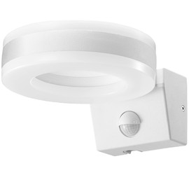 Orno Howlite IK 10 LED Outdoor Light with Motion Sensor for Outdoor and Indoor Use Lux Light Intensity Control and Time Lighting Time Setting