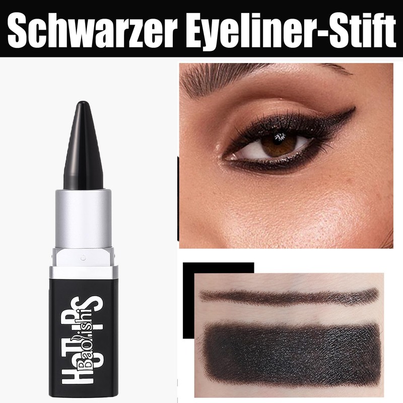 Eyeliner Cream, Waterproof Eyeliner Black & Blue, Waterproof Matte Eyeliner