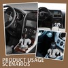 louuuou 1 PC Bat Gear Stick Hoodie, Creative Gear Stick