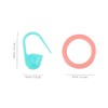 DOITOOL 2 Boxes Locking Stitch Markers of Portable Crochet Tools