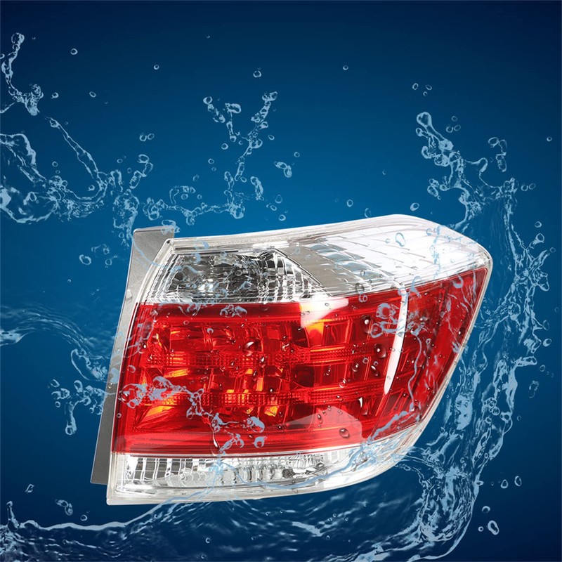 Silscvtt Passenger Side Outer Tail Light Assembly Replacement for Highlander