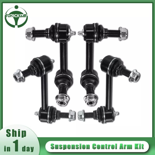 Topicksap 4PCS Front & Rear Stabilizer Sway Bar End Links