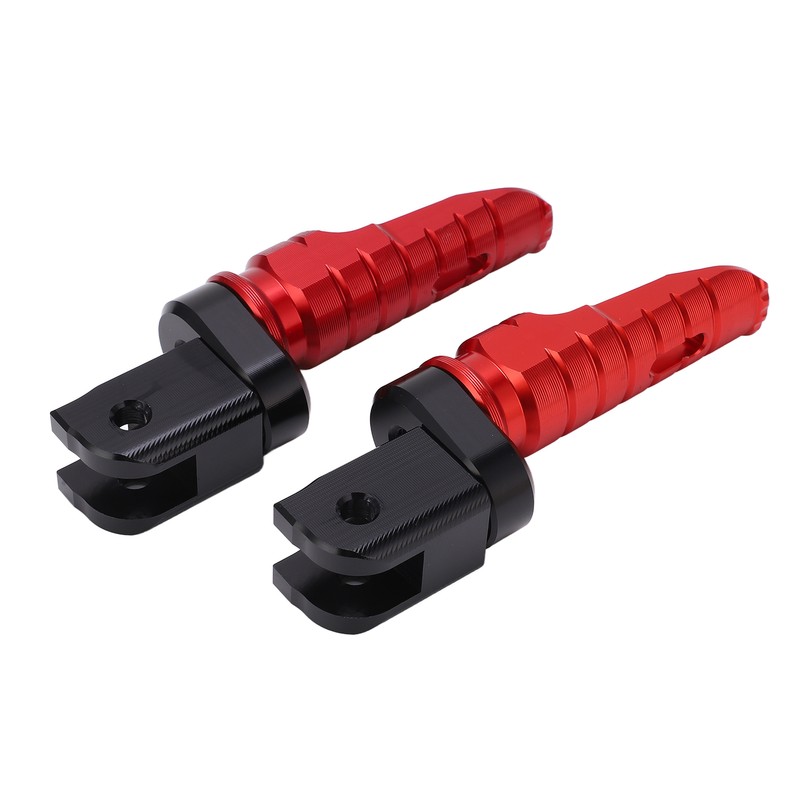 Motorcycle Front Footrests Aluminium Alloy Anti Slip Replacement for MV