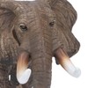 Elephant Figurine Model Vivid Details High Simulation Elephant Model Ornament
