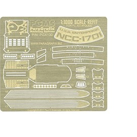 Star Trek Refit Enterprise NCC-1701 (1:1000 scale) Model Kit Photoetch Set