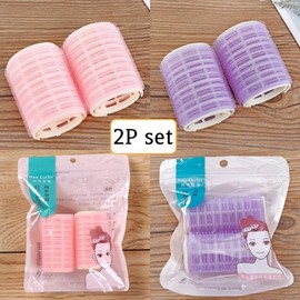 Bangs Hair Roll Root Volume Roll 2 zipper bags 7ea
