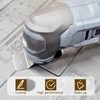 4PCS Oscillating Tool Scraper Blades to Remove for Caulk Adhesive