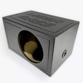 Megabas Mega Bass Single 8" Vented Ported Car Subwoofer Sub Box Enclosure