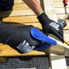LEBON MASTERBLACK/SD Cut Resistant Work Glove, Touch Screen Compatible, Multifunctional