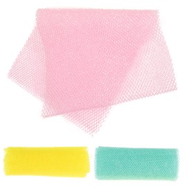 SAFIGLE 3pcs Bath Towel Foaming Net Loofahs Back Shower Scrubber Sponges Bath Scrubbing Bath Sponges Bath Shower Loofah Body Brush Exfoliant Exfoliating Nets Exfoliating Net for Body Nylon