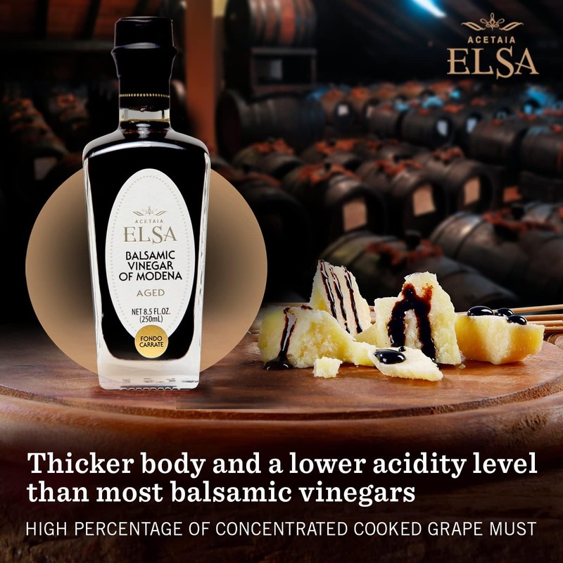 Elsa Aged Balsamic Vinegar of Modena, Vecchia Era, Aged 12