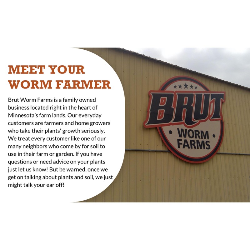 Brut Organic Cow Compost - 1 Cubic ft - Nutrient-Rich