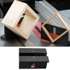 SplineJig Box JointJig,2PCS Dovetail Jig SplineJig Right Angle Clamping,Table Saw
