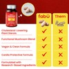 fabÜ Shrooms Cholesterol & Heart - Plant Sterols 1500mg per