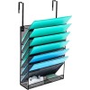 Delifox 7-Compartment Wall Mounted Hanging File Organizer Cubicle Wall