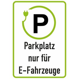 Daged T-106 Parking Space Only for E - Passenger Sticker 23 x 16 cm