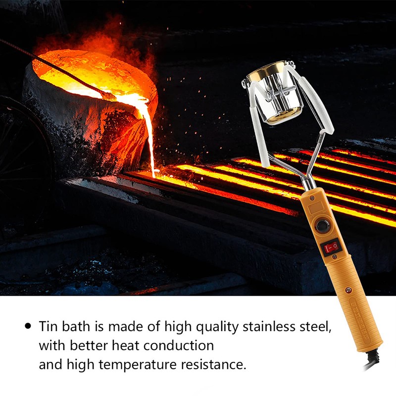 Portable Soldering Pot, Premium Material Tin Soldering Pot, High Temperature