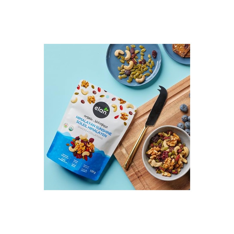 Elan Organic Himalayan Sunshine Mix, 5.3 oz, Non-GMO, Vegan, Gluten-Free,