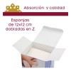 Tendencia Spa - Esponja Tollysorb 12x12cm - 200 Piezas