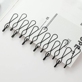 12 Pcs Vintage Hair Pins Mini Black Pins Fashion BB Clip Invisible Bangs Clip Small Pins for Women and Girls Decorative Wedding Dainty Accessories Headwear
