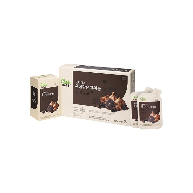 Kwang Dong Ginseng [이마트점포택배] [정관장] 굿베이스 홍삼담은 흑마늘(50ml*30포) 1500ml [Emart