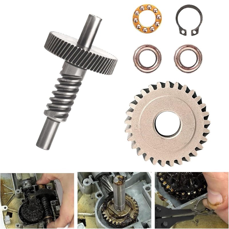 9706529 W11086780 9709231 WP9709231 Worm Gear Replace Parts with 9703680