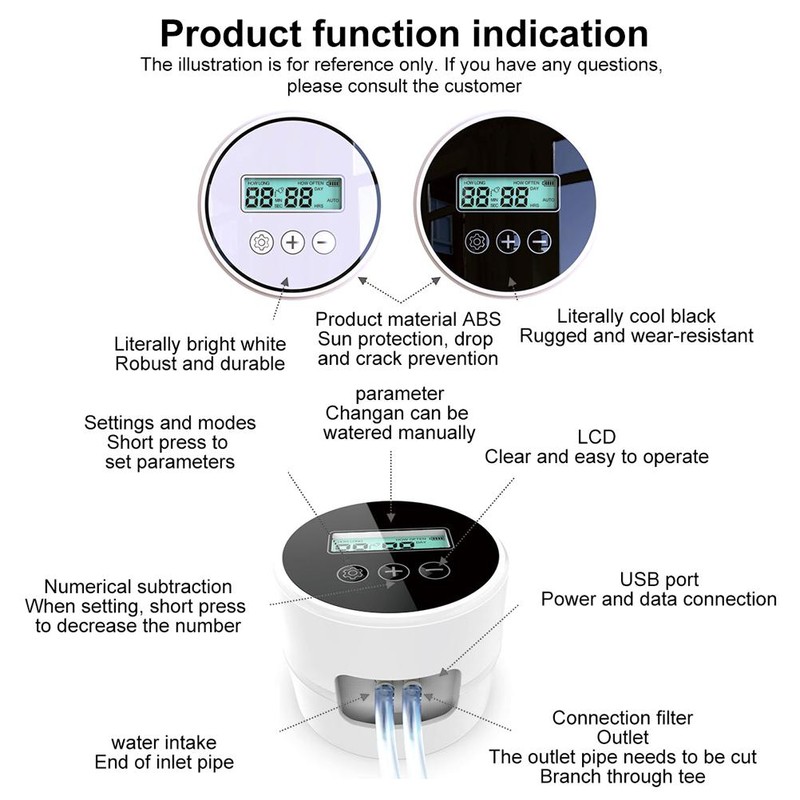 15 Pots Potted Plants Watering Device Remotely Controlled Intelligent Timer