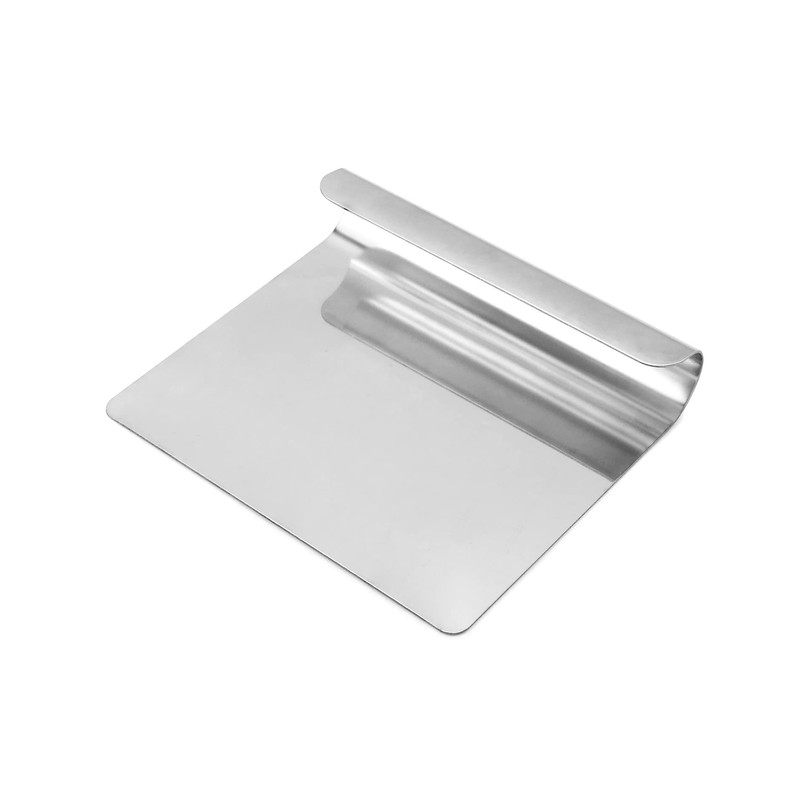 QWORK Vegetable Scoop, Dough Spatula, Kitchen Scraper, Kitchen Gadget, 14