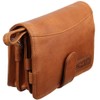 Hill Burry Genuine Leather Bag, High-Quality Vintage Buffalo Leather Travel
