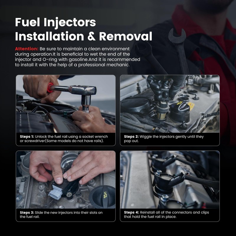 GDI Fuel Injectors For 2.0L Hyundai Tucson 2016-2018 Elantra Gt