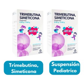 Trimebutina Simeticona Pediátrico Suspensión Maver 2 Pack