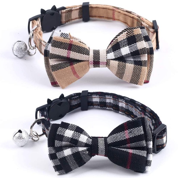 SuperBuddy Cat Collars Breakaway with Cute Bow Bell - 2