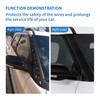 AIWGIW Windshield Pillar Trim Panel Molding Compatible with Ford Explorer