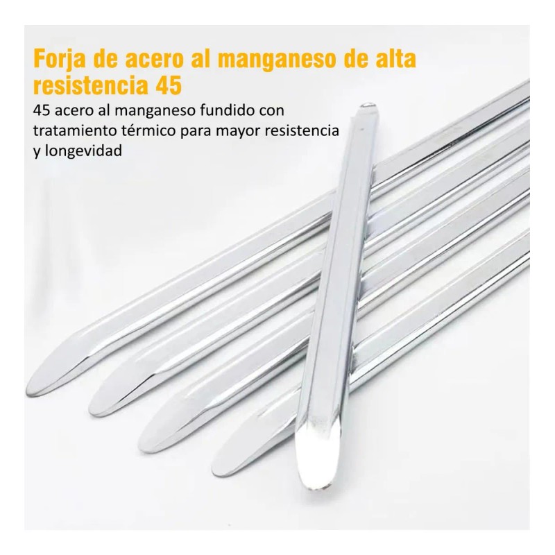 3 Pcs Espatulas 30/40cm Para Desmontar Llanta De Moto Auto