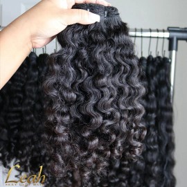 100% Human Hair Cuticle Aligned Raw Human Hair Good Destiny Natural-looking True to Length Burmese Curly Bundlesstyle: Straight, color: Natural Black bundle-100grams, Stretched Length: 30 inches