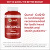 Qunol Mega CoQ10 Softgels, 100 Mg, 120 Count