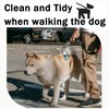 Dog Poop Bag Dispenser for Leash with Snap Clip, Skin-friendly