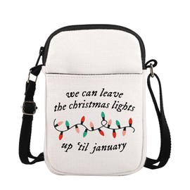 TOBGBE Album Idea Gifts Song Inspired Zipper Crossbody Bag Singer Version Merchandise Fans Gift Music Lover Gifts (Til January CA)