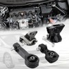 Engine Motor and Trans Mount Set of 4 Compatible with