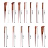 Eowppue Makeup Brush Set, 13 Pieces, Make-Up Brush Set, Premium