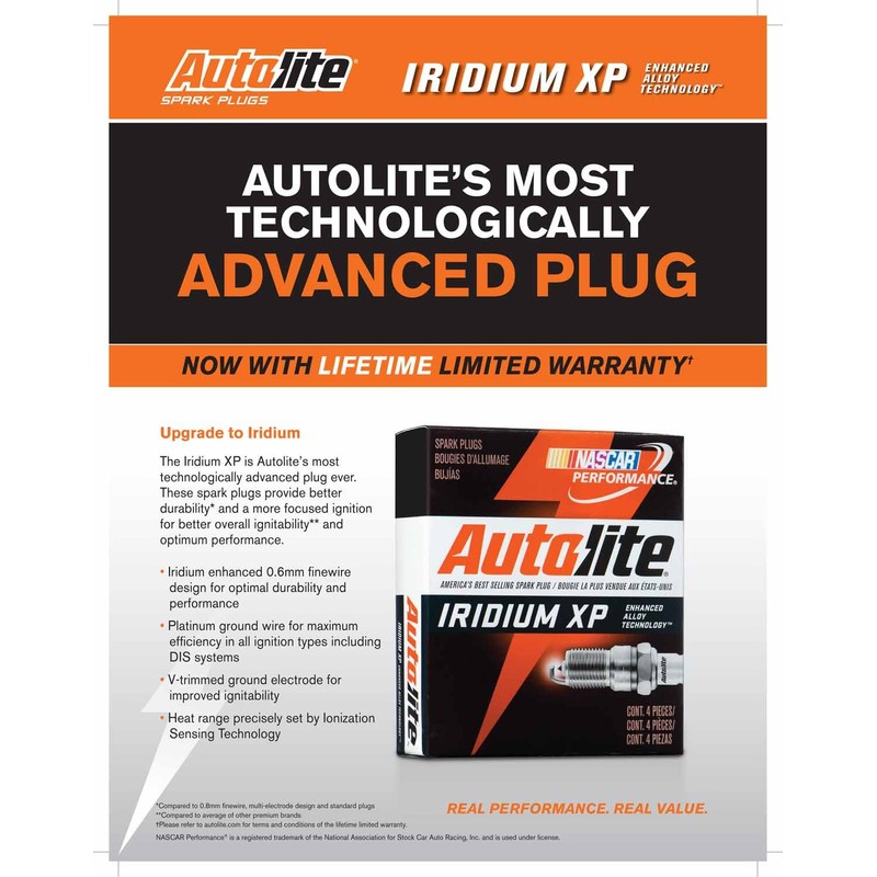 Autolite XP5224 Iridium XP Spark Plug