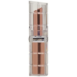 L'Oreal Paris Makeup Colour Riche Plump and Shine Lipstick, for Glossy, Radiant, Visibly Fuller Lips with an All-Day Moisturized Feel, Coconut Plump, 0.1 oz.