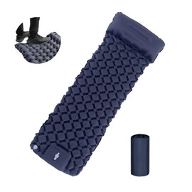 YSkrep Air Mat, Foot Type, Camping Mat, Approx. 74.8 x 23.6 x 2.0 inches (190 x 60 x 5 cm), Includes Storage Bag, Sleeping in the Car, Picnic, Beaching, Camping Equipment, Compact, Foldable, Thick