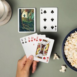 Lantern Press Skagway, Alaska, Hide and Seek, Wanderer, Bigfoot in Forest (52 Playing Cards, Poker Size Card Deck with Jokers)