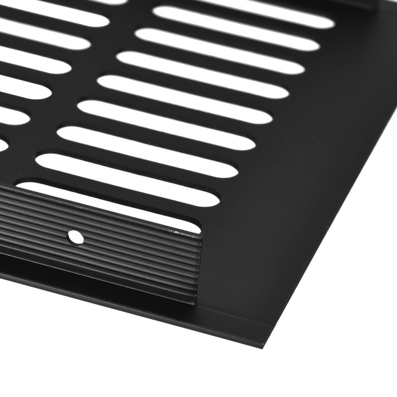 sourcing map 4pcs Rectangle Ventilation Grille Aluminum Alloy Mesh Air
