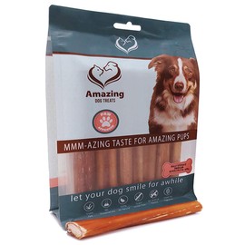 6 Inch Regular Bully Sticks (25 Pcs/Pack) - Premium Bully Stick Dog Chews - Long Lasting Bully Sticks for Dogs - Best Bully Stick Dog Bone - No Hide Dog Chews